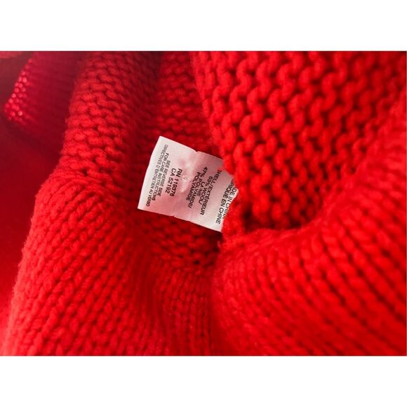 Helmut Lang Red Wool Sweater - Picture 5 of 5